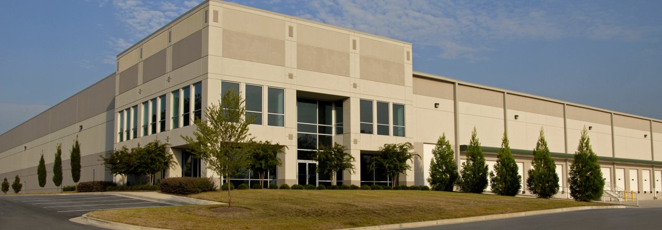 A large single-storey fulfillment warehouse